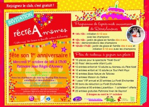 affiche anniv' RécréAmômes