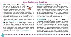 jeux de pistes sur les pistes