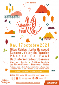 Festival Attention les Feuilles 2021 à Annecy